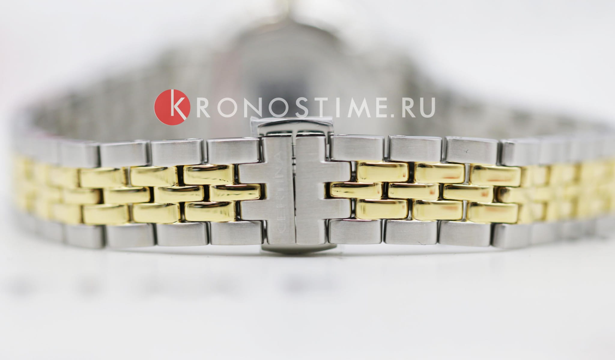 Certina Certina DS Caimano Lady C035.210.22.037.02 кварцевые женские часы часы крупный план серебристый циферблата